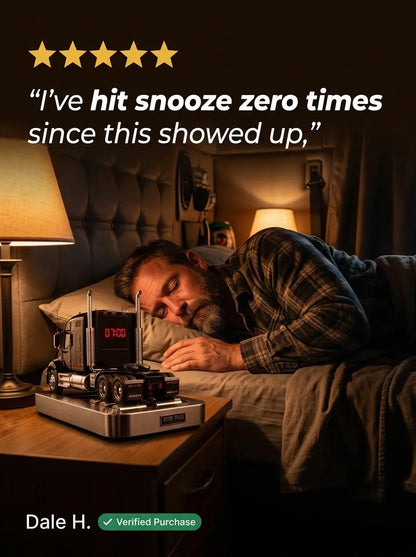 Big Rig™ Semi-Truck Alarm Clock